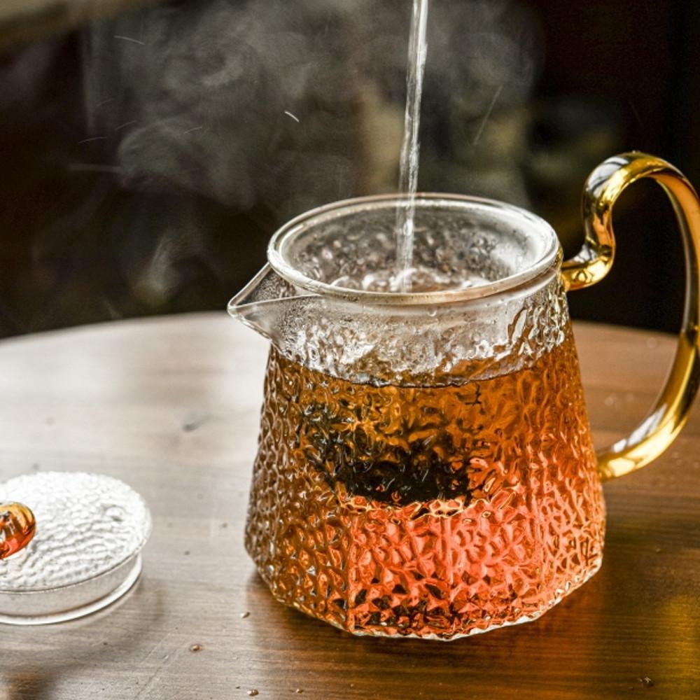 [간편차도구] 부부티하우스 나뭇잎 내열유리 차우림도구 (600 ml)