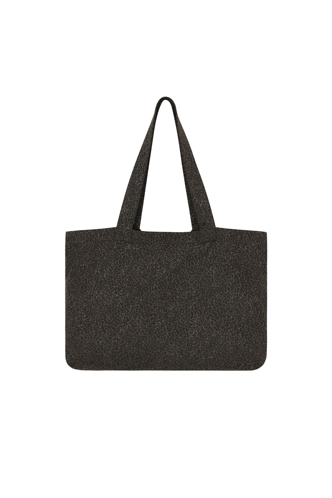 BELTED SHOULDER BAG leopard