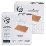 오리오 프로그 고운 아가베 천연펄프 수세미 6개입 x 2개 세트