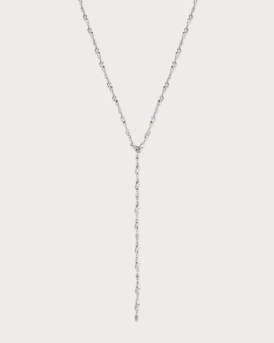 Silver Clusters Necklace - Silver