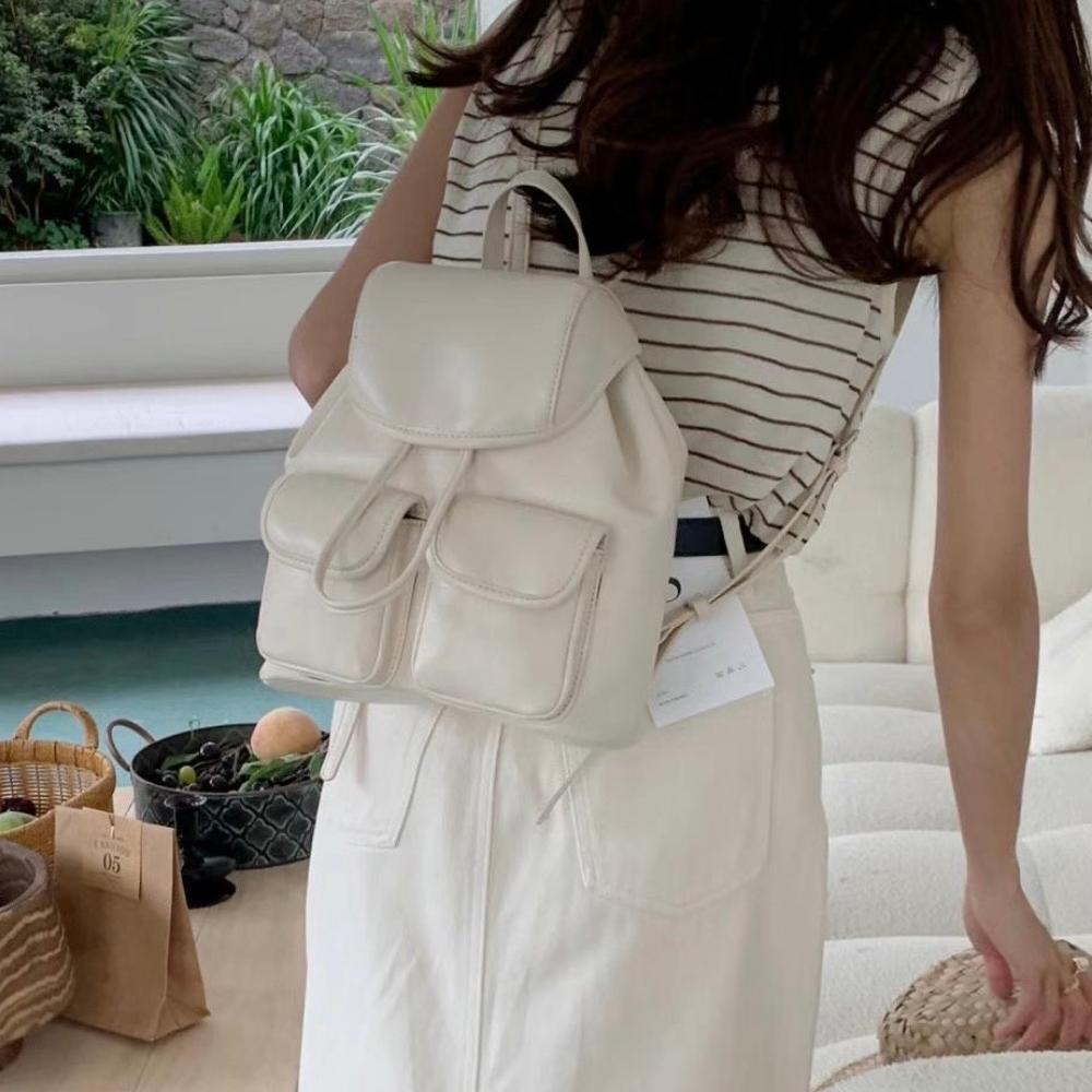 [🔥당일배송/주문폭주🔥]데일리 투포켓 미니 백팩(4COL)