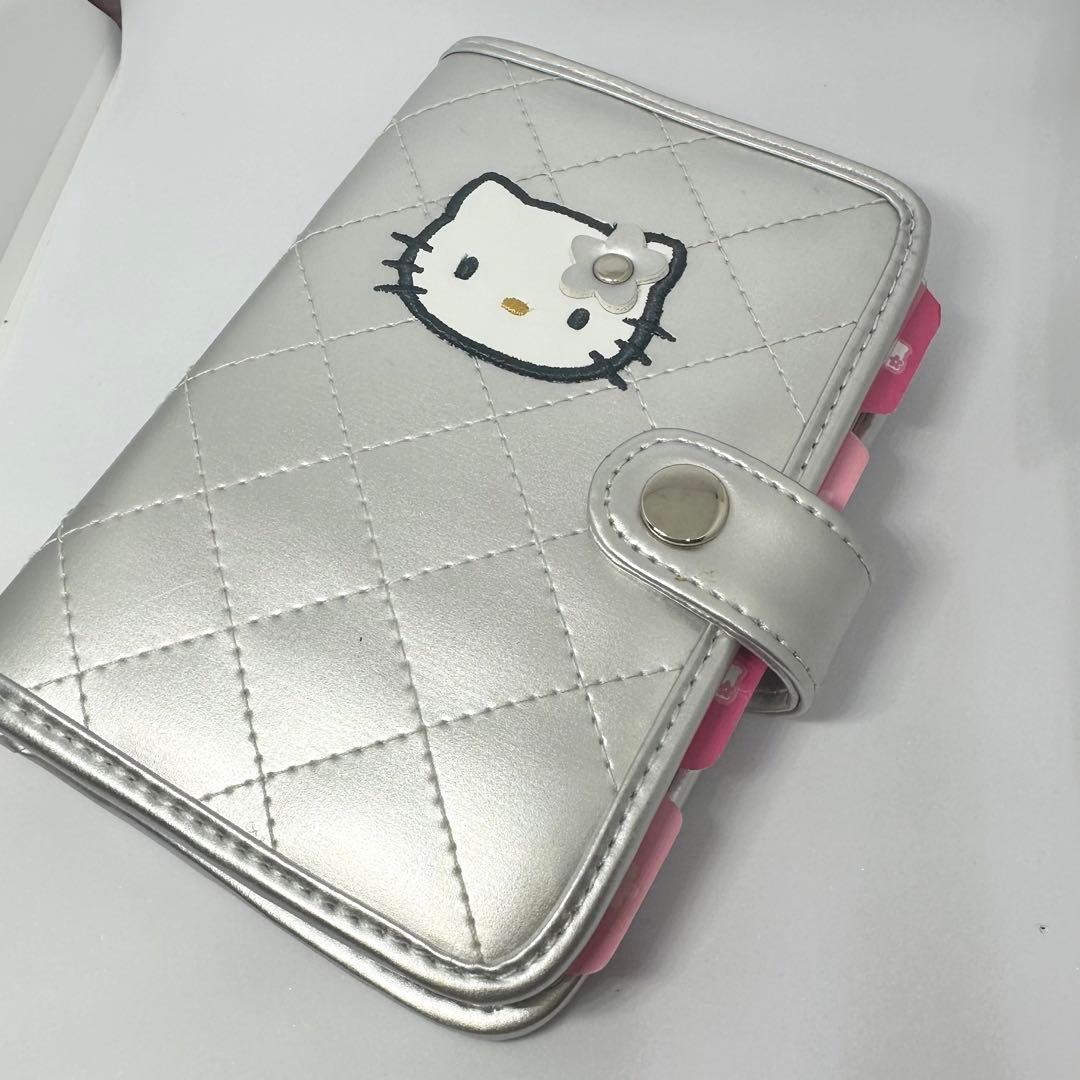 キティ　キルティング　手帳