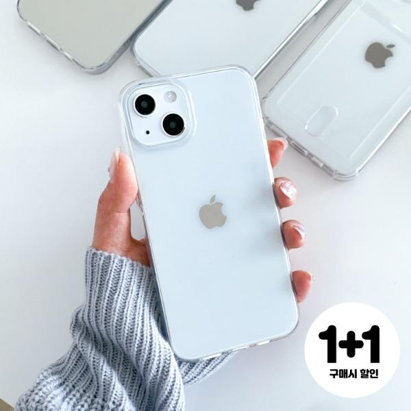 블링블링케이스 [1+1할인/아이폰15시리즈입고/당일출고/전기종] 투명 젤리 변색 방지 카드 수납 범퍼 케이스 아이폰 갤럭시 시리즈