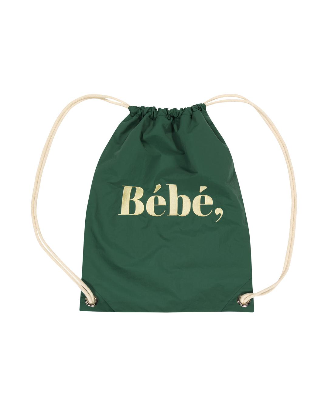 [6/19 순차 배송 상품] Bébé Nylon String Bag [GREEN]