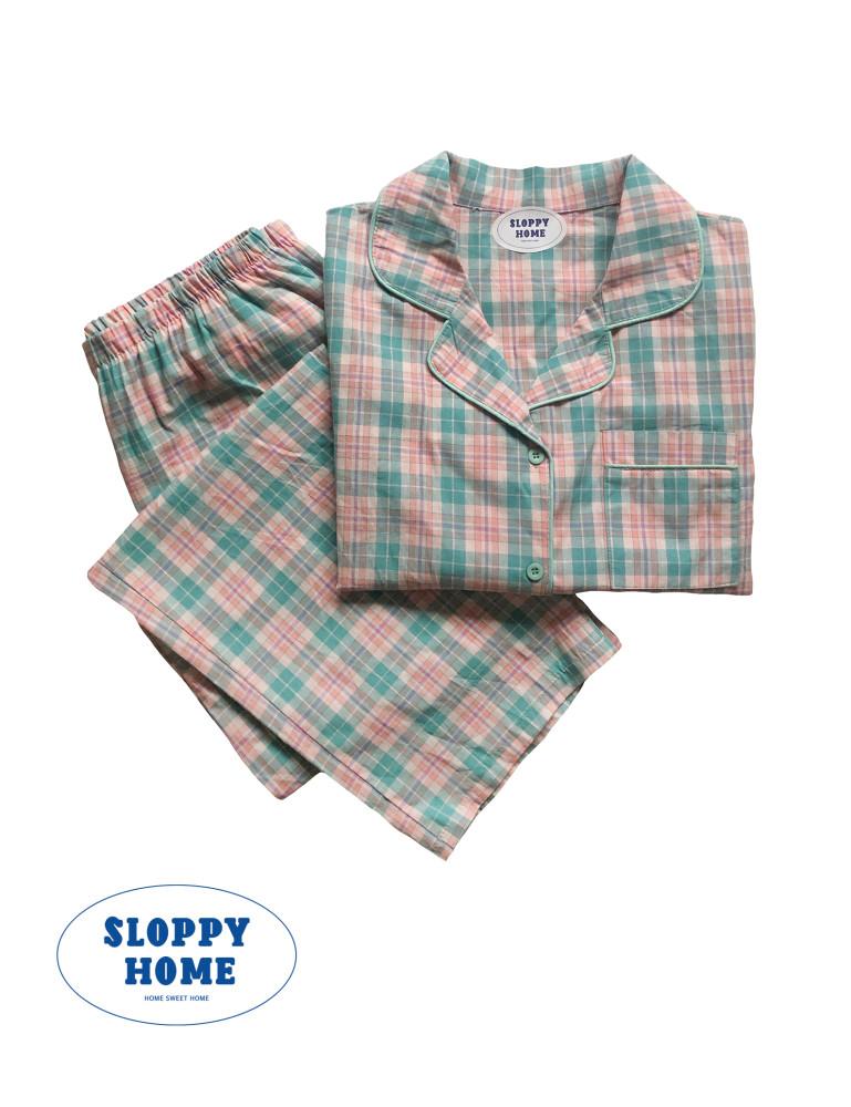 빈티지 파자마  vintage pajamas / 2size / unisex