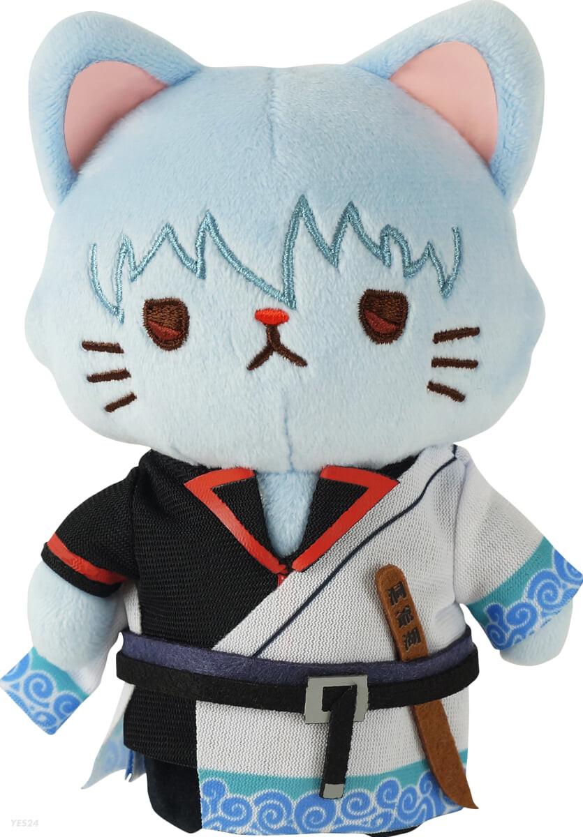 (예약도서) 銀魂 withCATアイマスク付きぬいぐるみキ-ホルダ- 坂田銀時