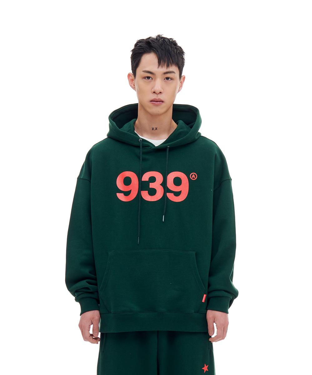 939 LOGO HOOD (DEEP GREEN)