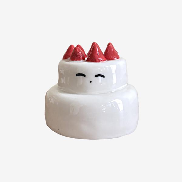 소재집 | 딸기 케이크 인센스 홀더