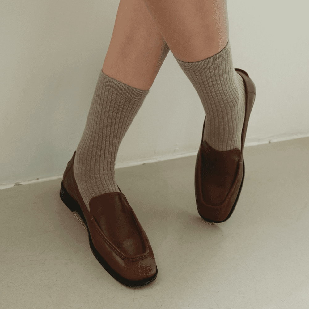 T104 venetian loafer brown (2cm)