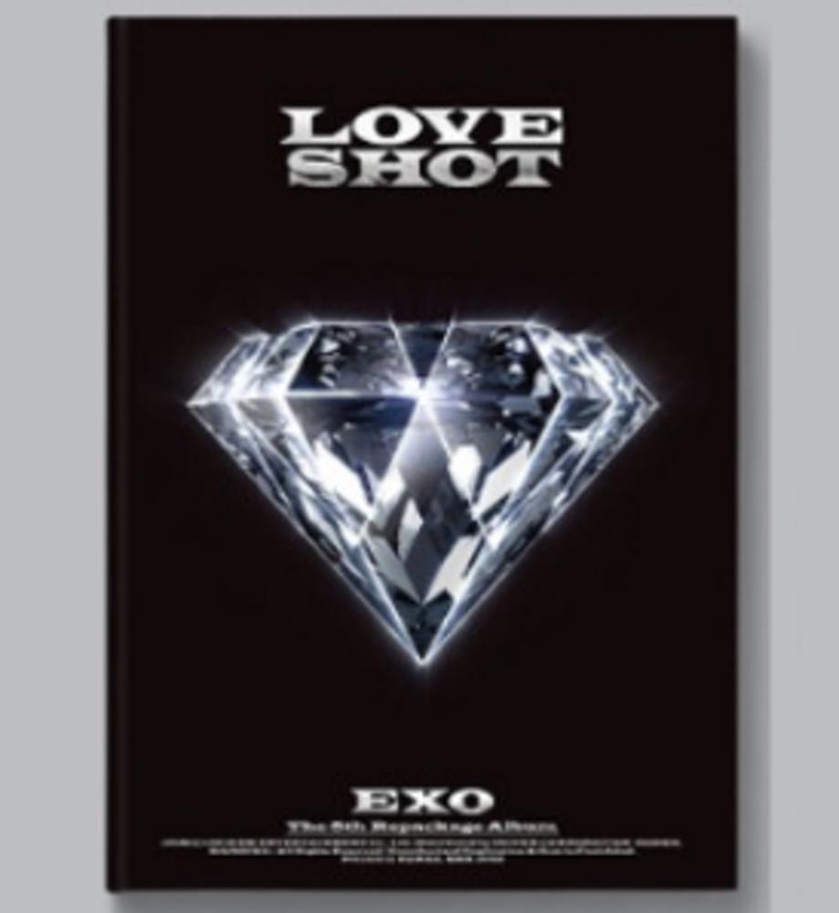 CD 엑소 LOVE SHOT 5집 리패키지 러브샷 EXO 블랙