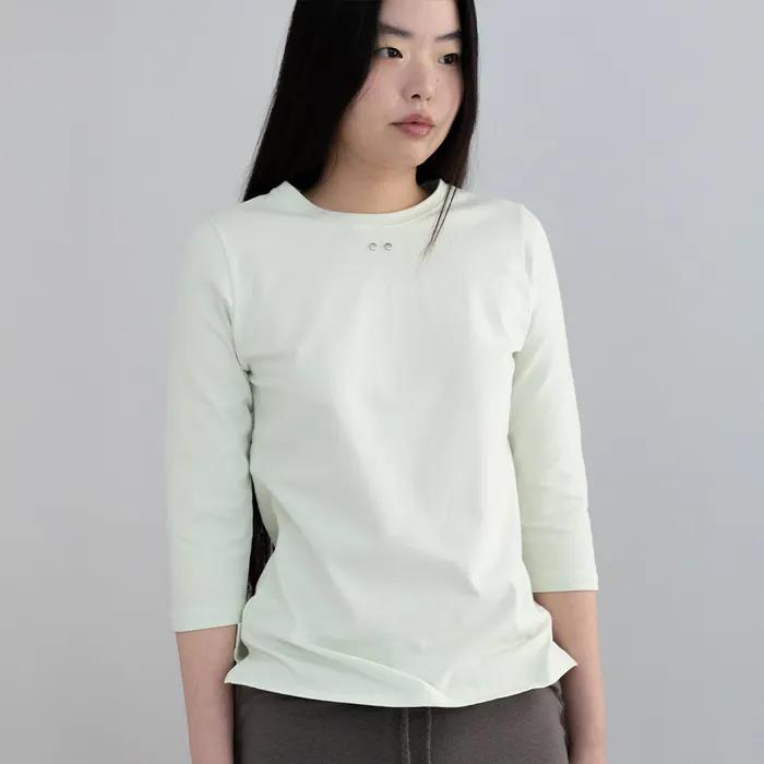 [6차 리오더] COMFY 3/4 SLEEVE T (MELON)