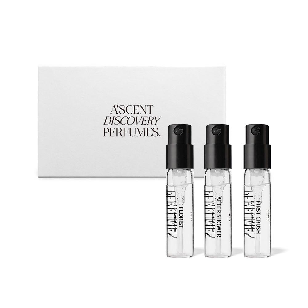 에이센트 디스커버리 퍼퓸 미니향수 세트 2ml x 3종