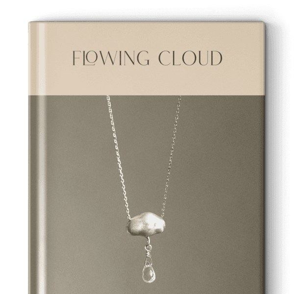 흘러가는 구름, silver necklace