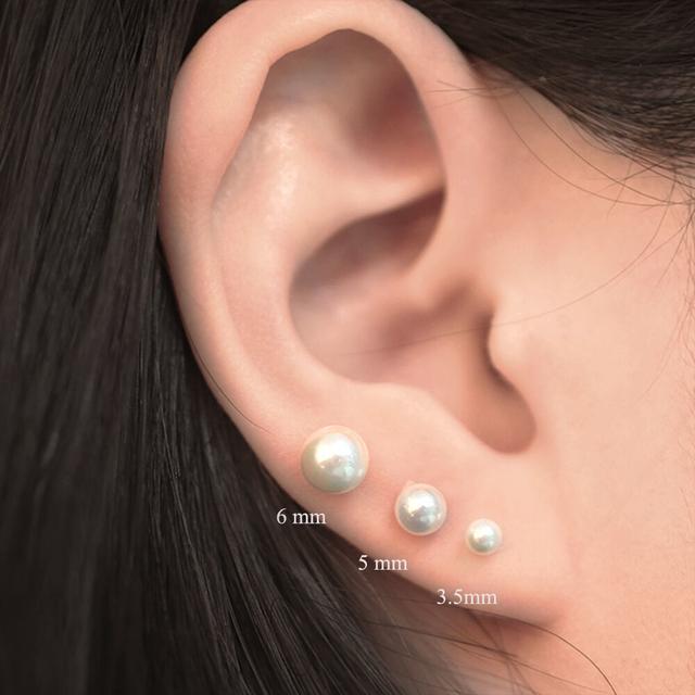 타티아나 [10/10일 에약배송] Lovely Pearl Ribbon Earring