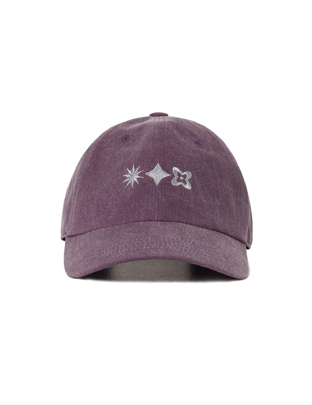 amareis symbol washed cap (washed purple)