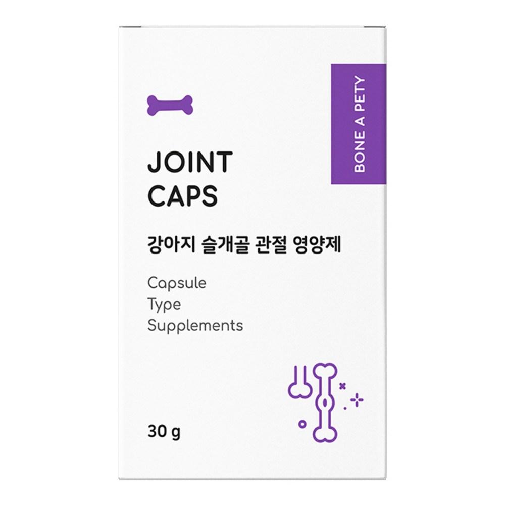 본아페티 조인트캡스 강아지 슬개골 관절 영양제 - 칼슘/관절영양제 | 쿠팡