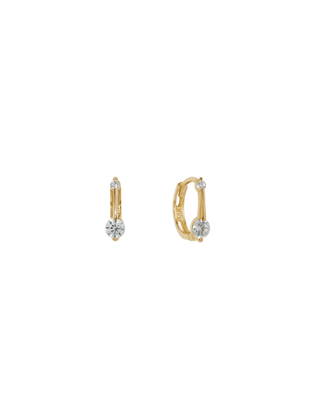 Stella Double Gem Earrings