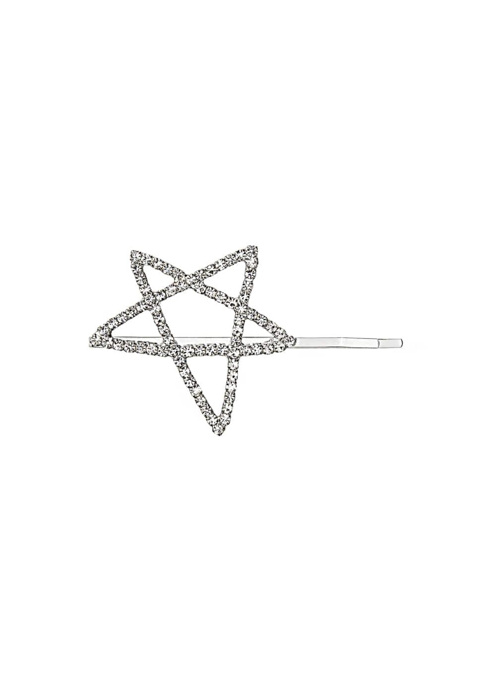 [재입고] CZ Star Hair Slide (white)