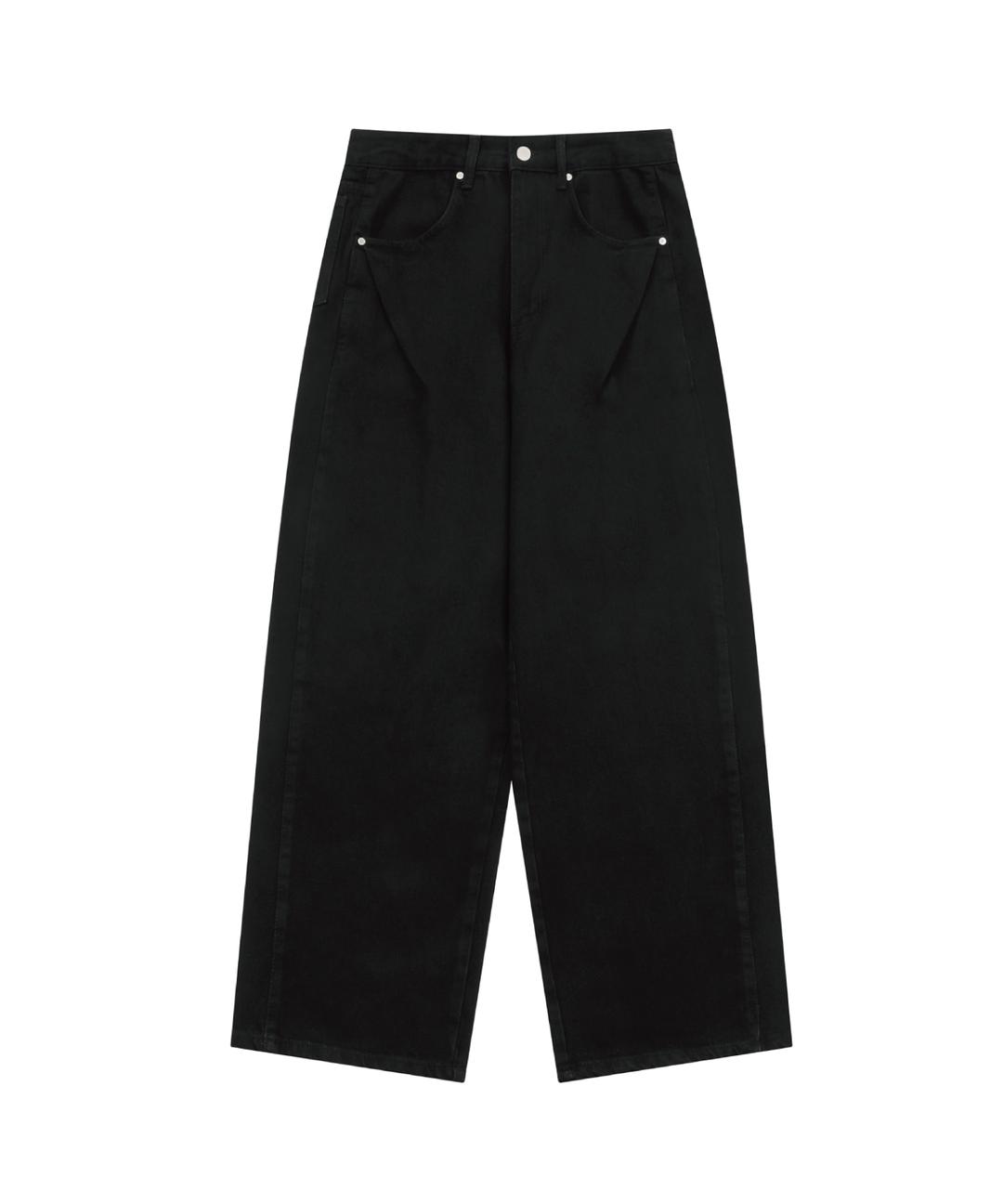 BOY DENIM PANELLED (BLACK BLACK)