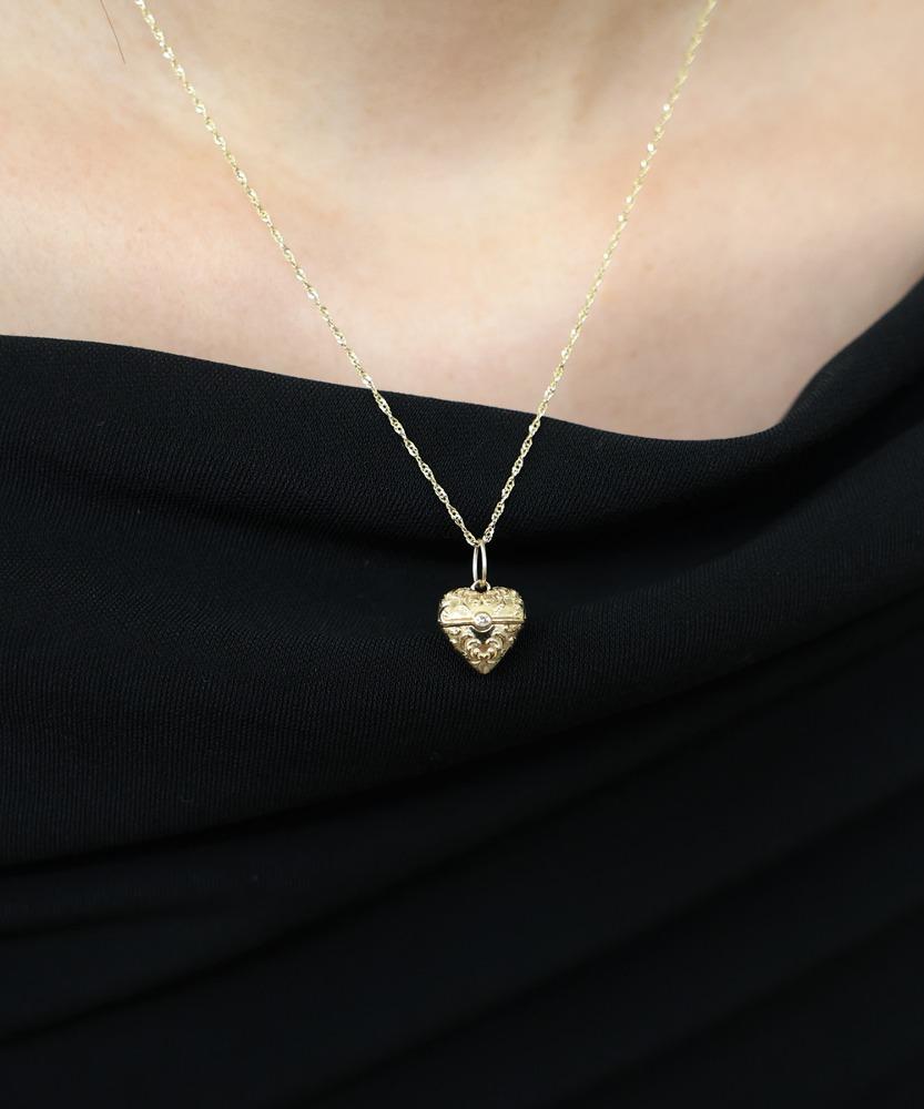 [Signature] 14k My birthstone Pendant