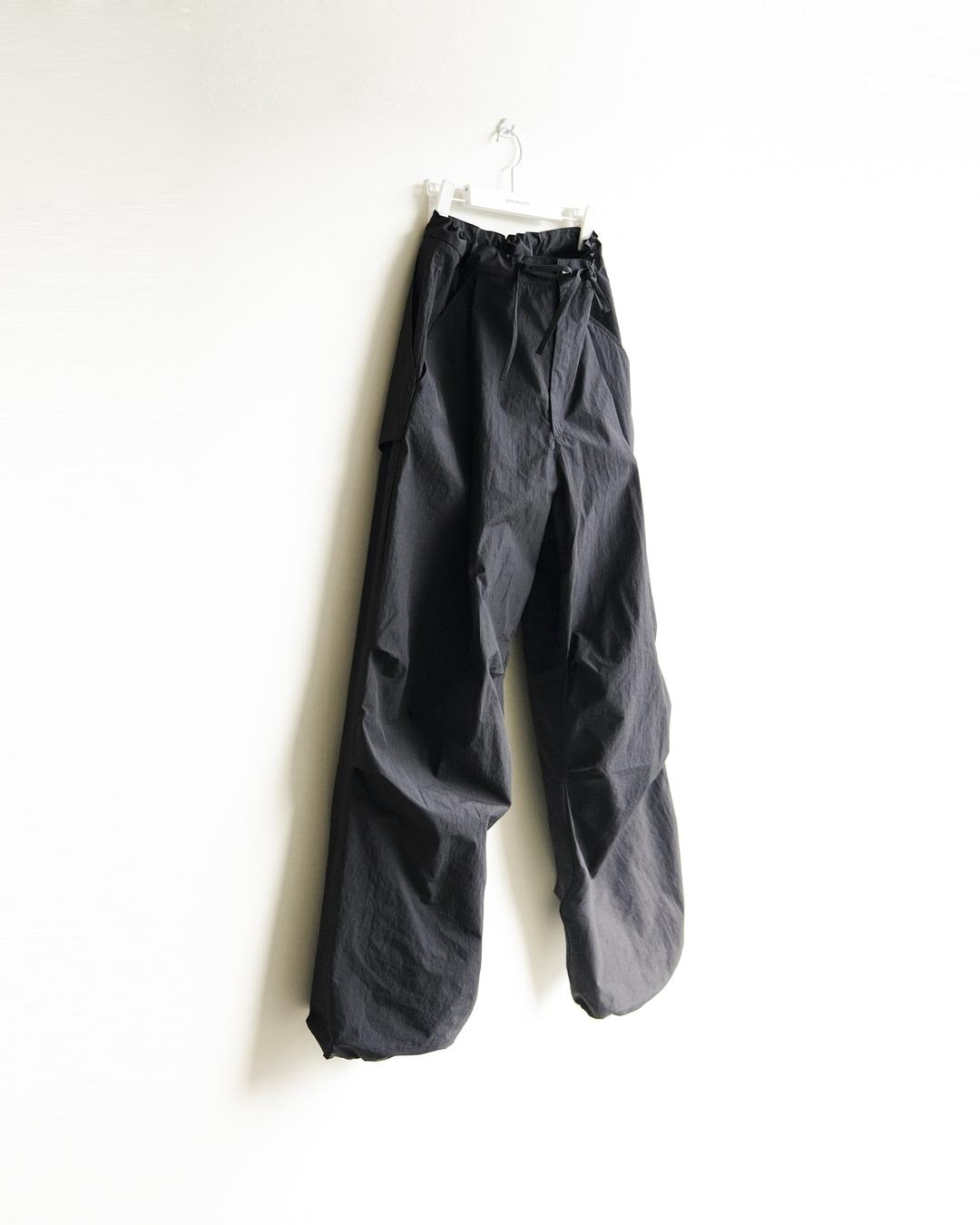 [8월 2주차 배송]NYLON EASY PANTS (BLACK)