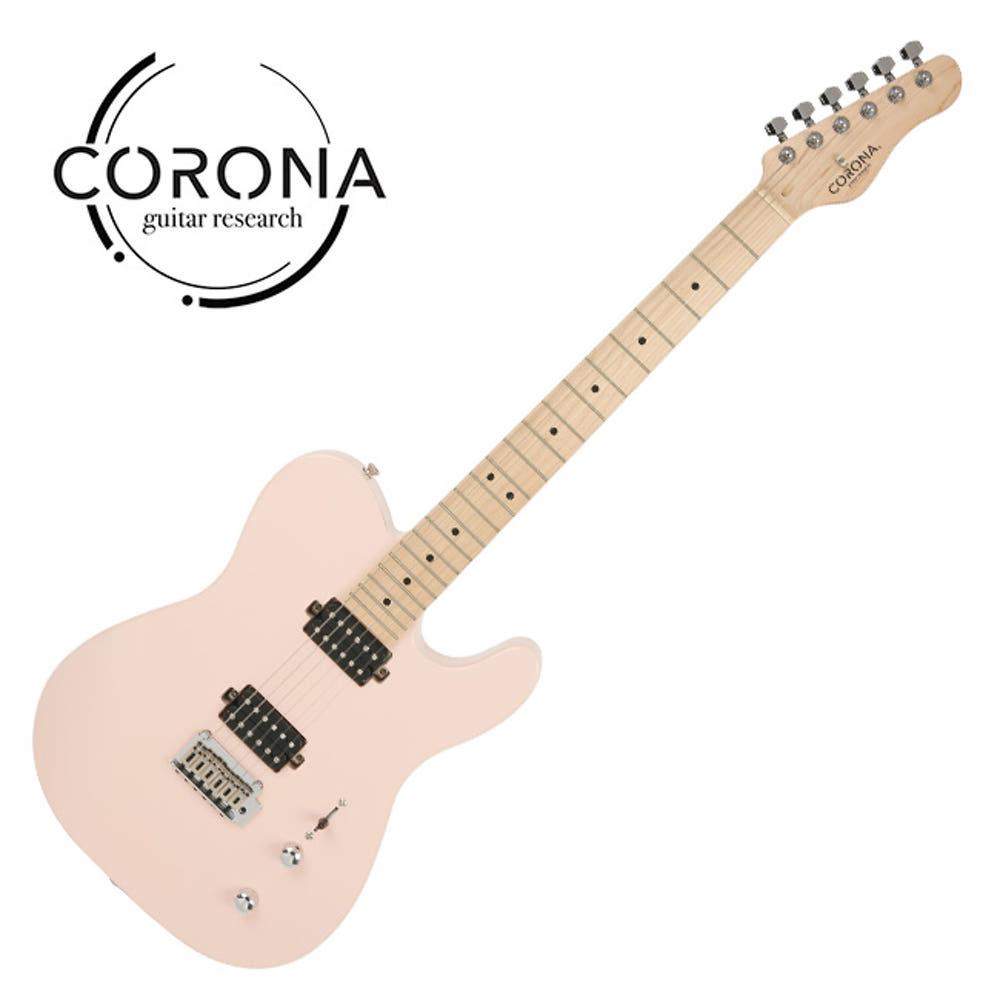 Corona Modern Standard T Shell Pink M 일렉기타