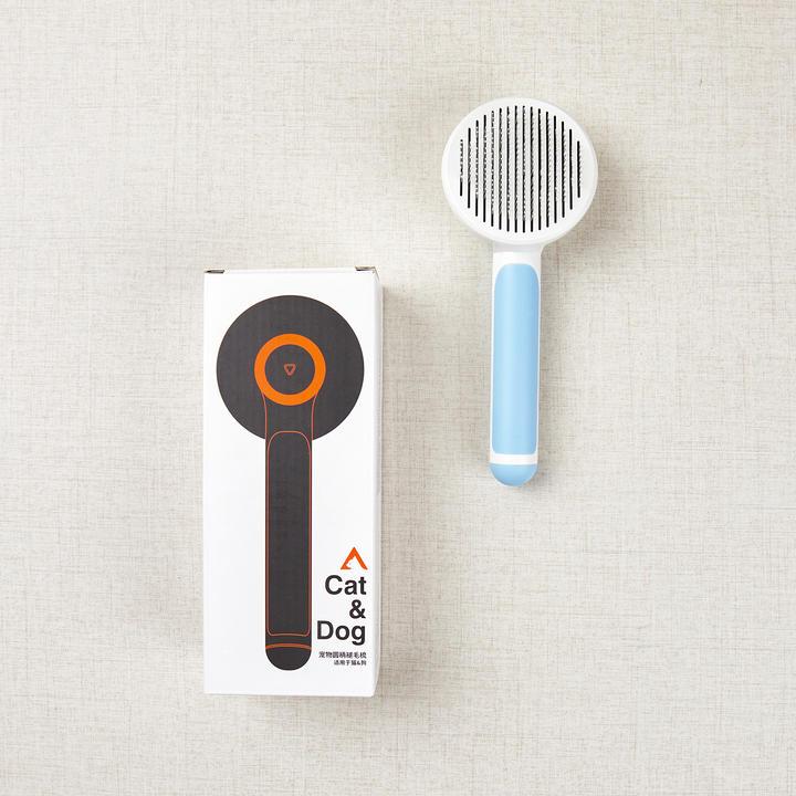 세이치 반려동물 원터치 브러쉬 블루