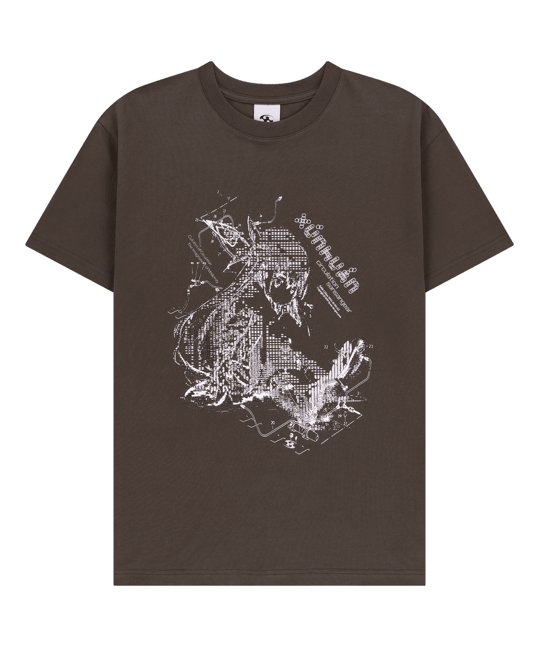 XUNHUAN T-SHIRT [BROWN]