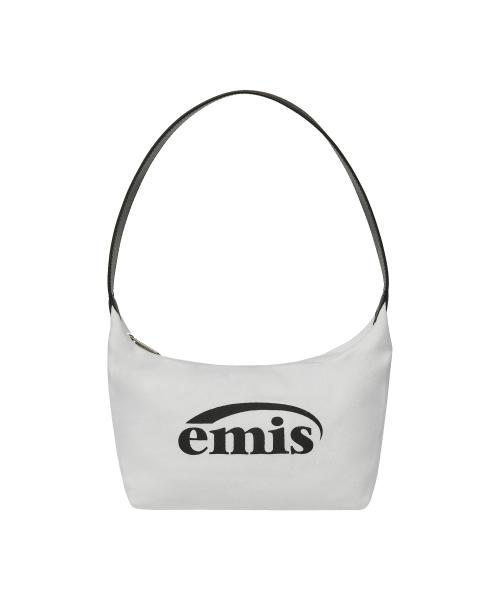 JERSEY HOBO BAG-WHITE