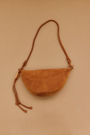 [EXCLUSIVE] Fling bag(Suede caramel)