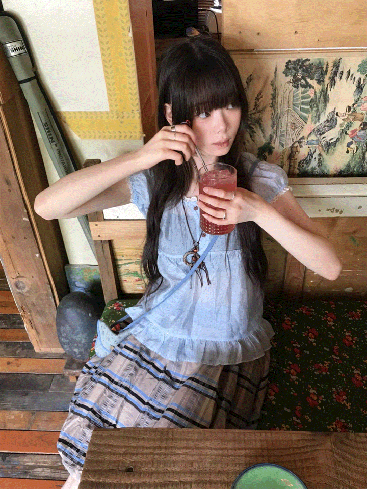 fuwa milk see-through button bl