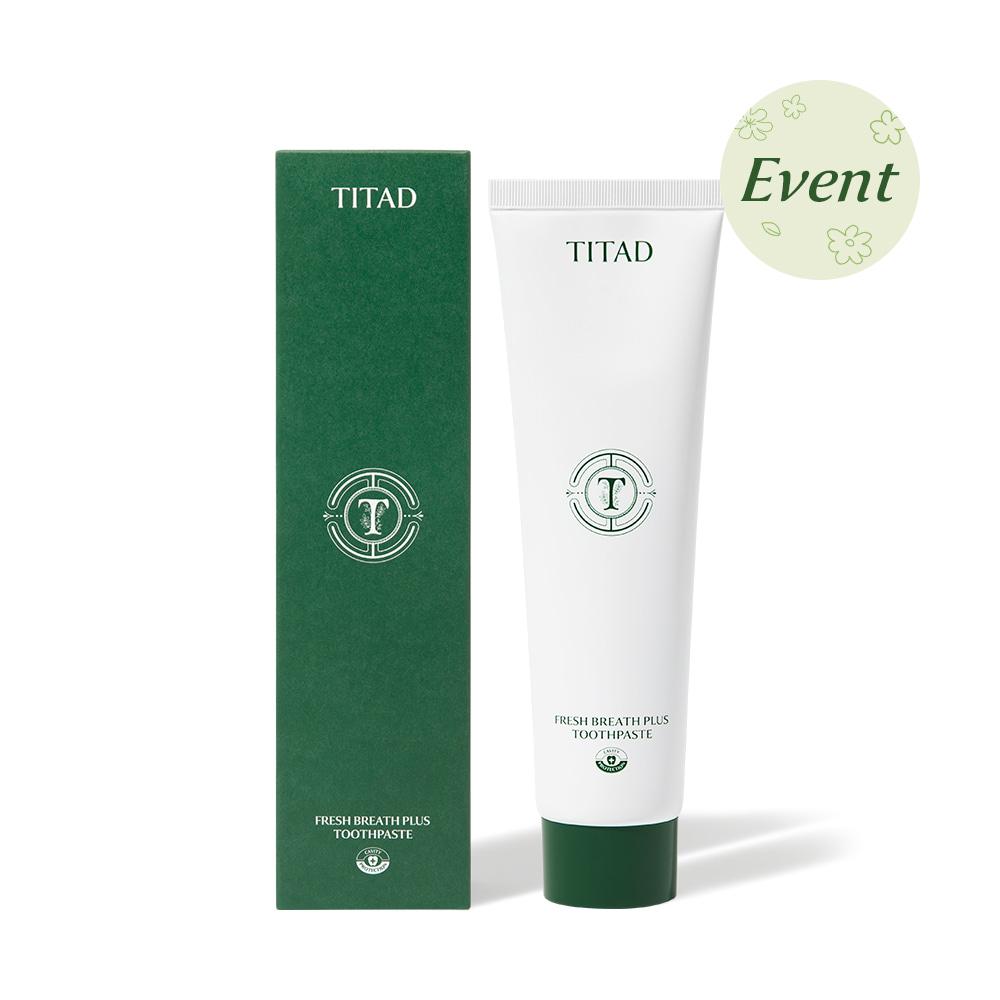 티타드[TITAD] 프레시 브레스 플러스 치약 (불소함유)
