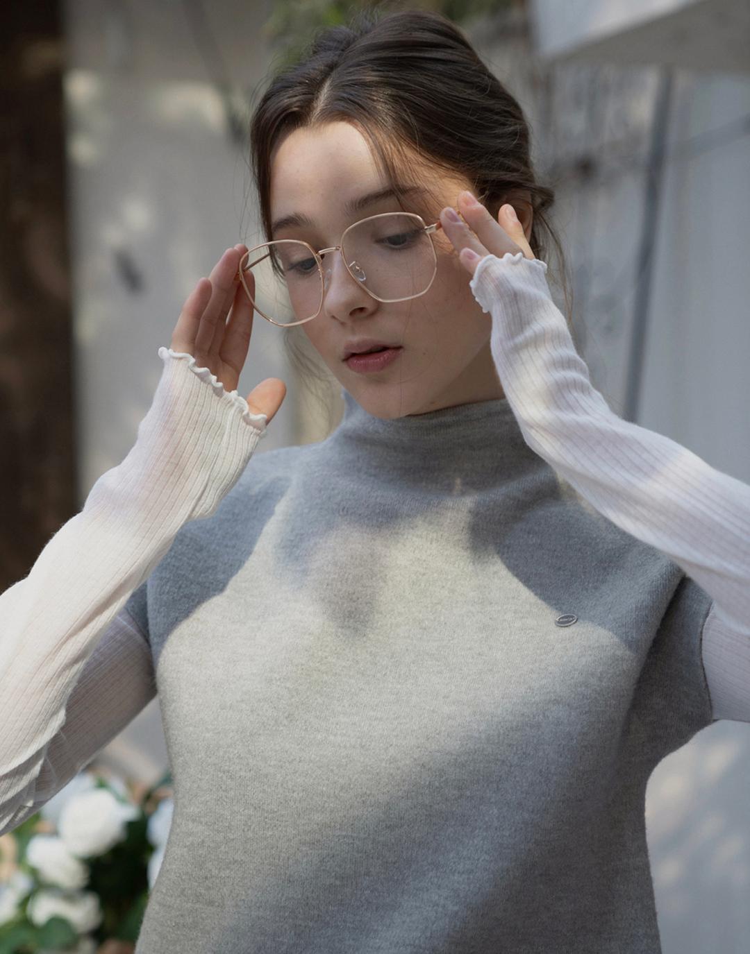 [오브유이] 레이어드 시스루 티셔츠_5color