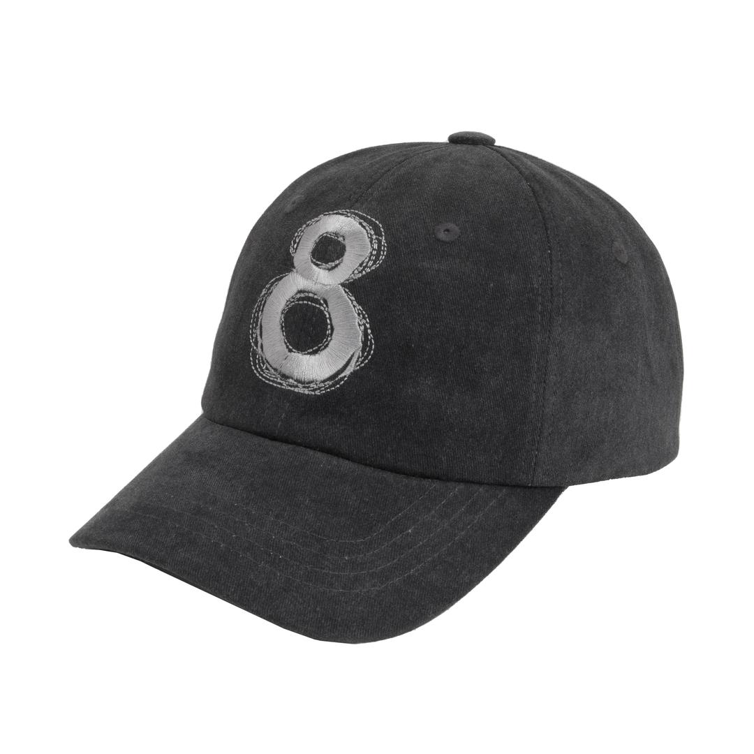 Mobius 8 logo ball cap - Vintage Black