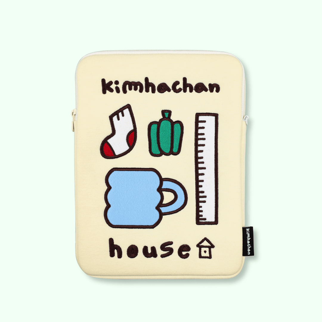 [11inch] LITTLE THINGS TABLET POUCH - IVORY