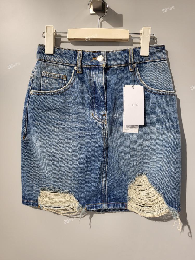 이로 [IRO] 마르탈리아 여성 데님 스커트 MARTALIA Denim Skirt IOKAA22111BUX