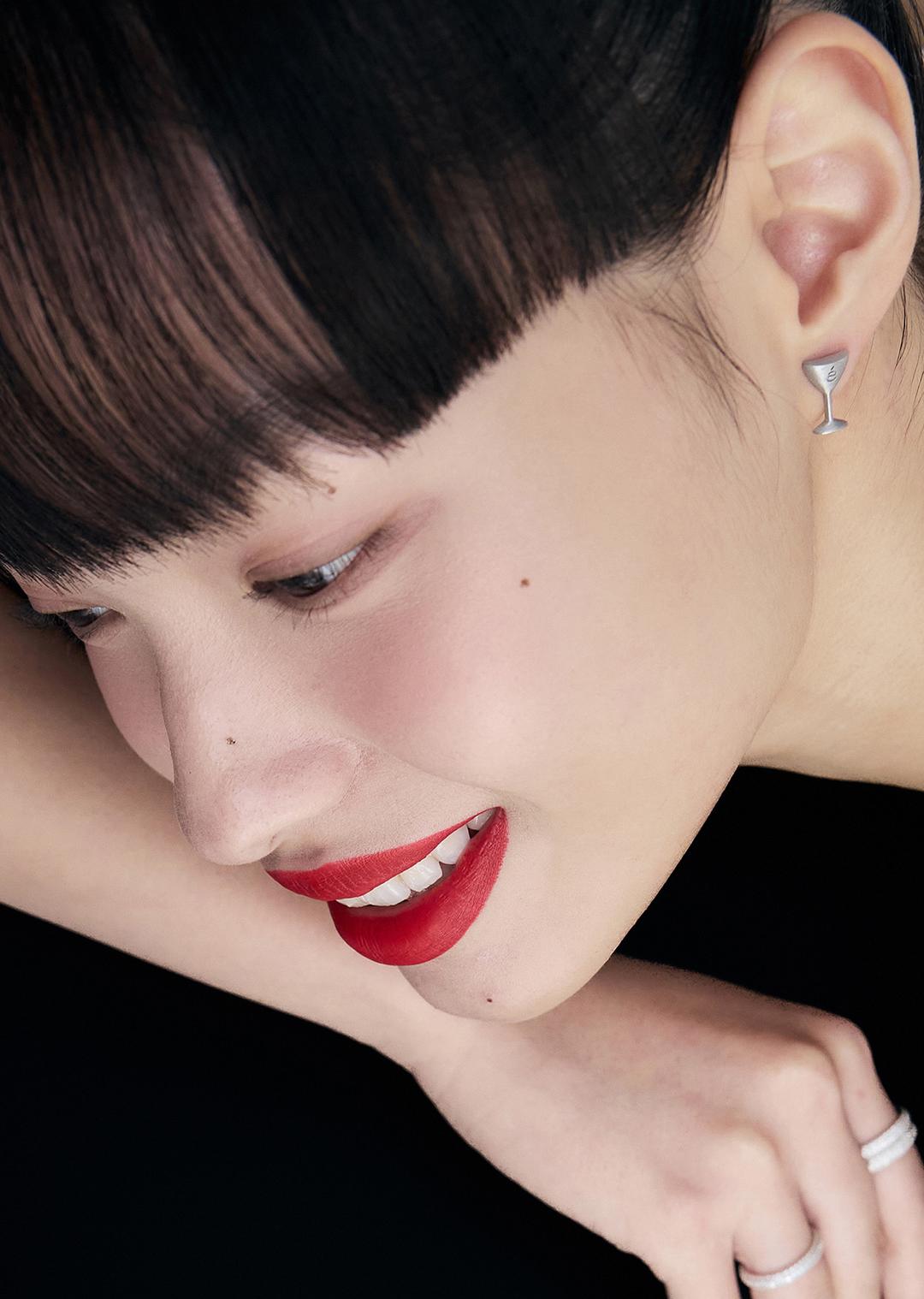 [25% OFF] Vino Earrings (Silver)