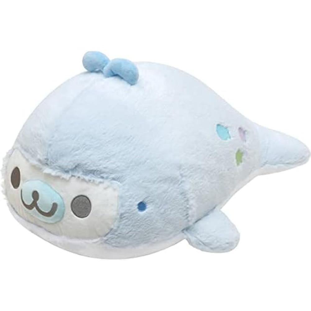 마메고마 인형 쿠션 마메고마 고래 45CM