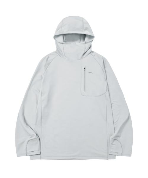 브러쉬드 컨실 후디 (페일 그레이)
