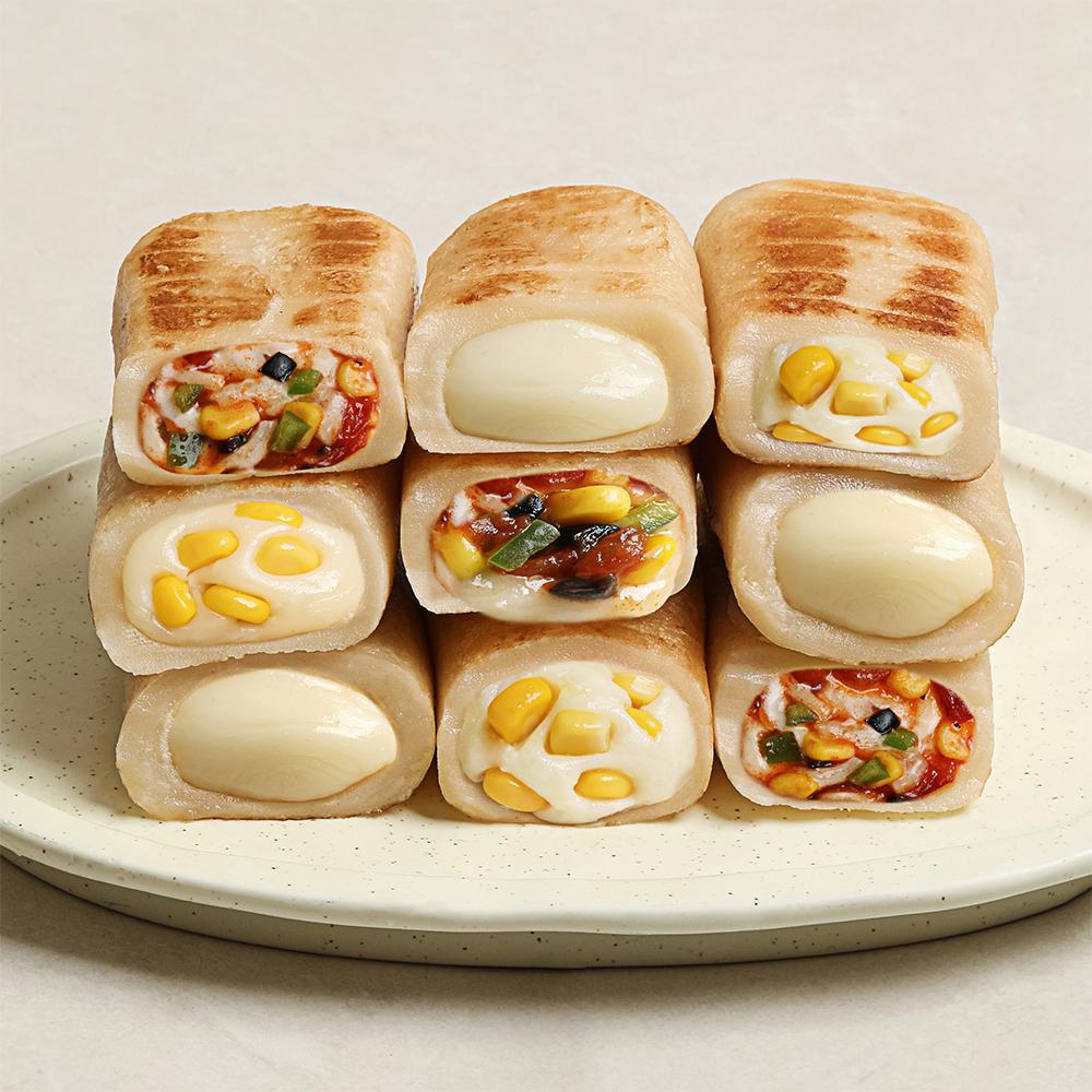 다신샵 곤약 현미 떡마리 쫀득 통모짜외 4종 / 저당 모짜렐라치즈 곤약떡