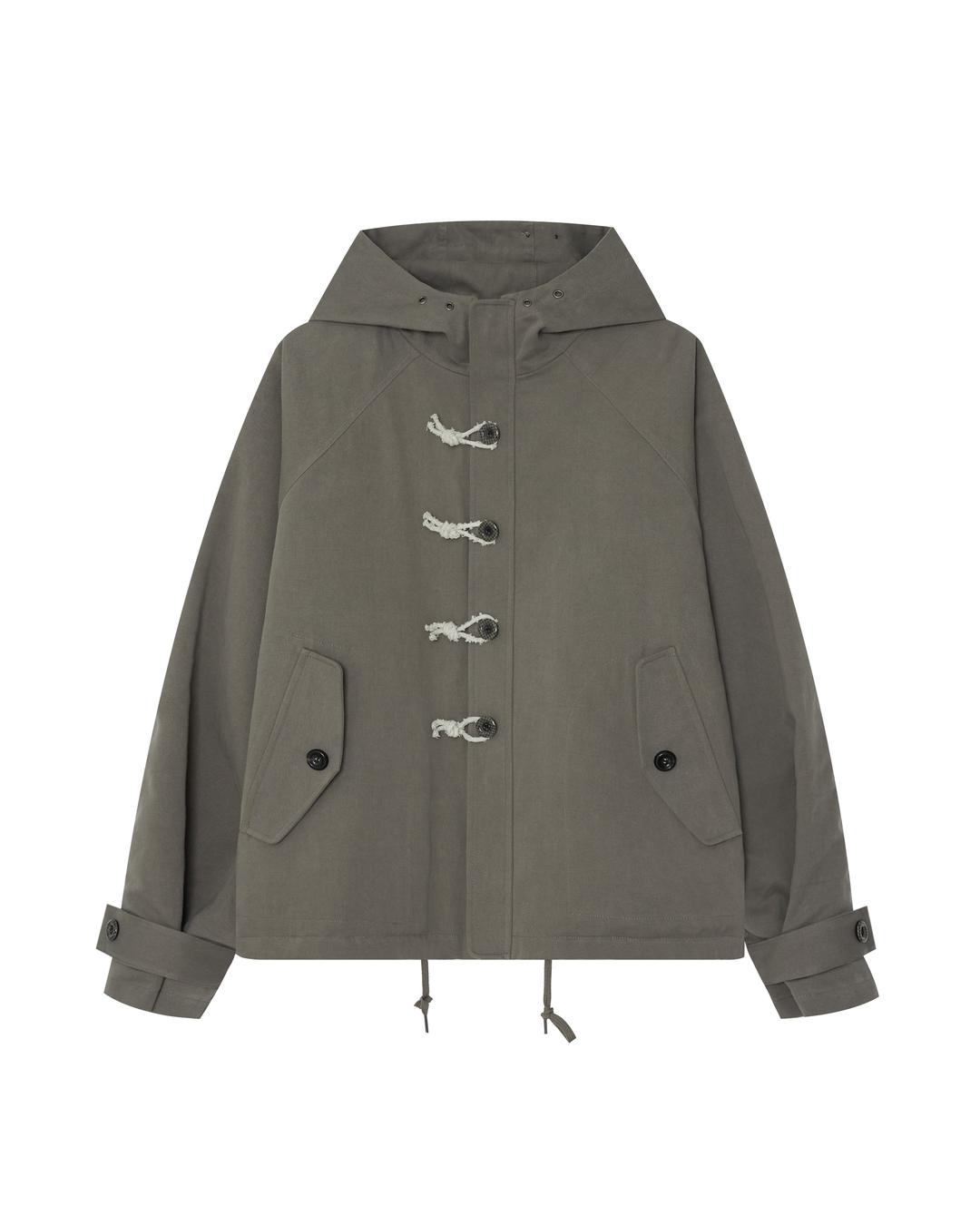 SNUG MILITARY HOODIE JACKET [BROWN]_10월 24일 예약배송