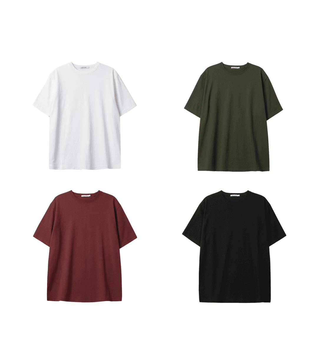 레귤러 반팔 티셔츠 (8 컬러)