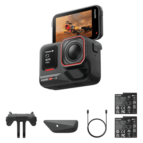 인스타360 듀얼 배터리 액션 카메라 Ace Pro 2, Ace Pro 2, 블랙