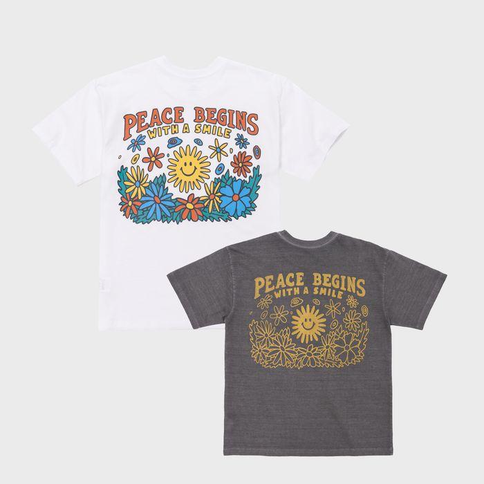 PEACE AGAIN TEE (2 COLOR)