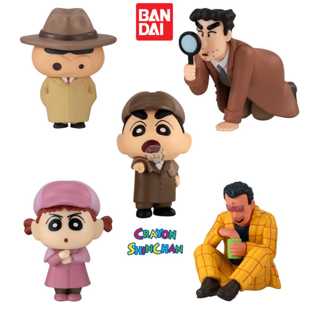 반다이 짱구 가챠 피규어 명탐정 신짱 크레용신짱 신형만 부리부리대마왕 원장선생님