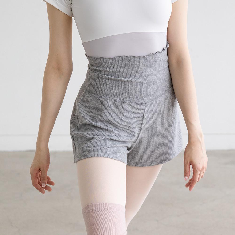 Bebe Basic 니트 쇼츠 발레 반바지 워머 팬츠 취미 성인 바지