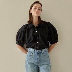 (택가:69,000원)벌룬 레글런 퍼프 블라우스(BL-4123)