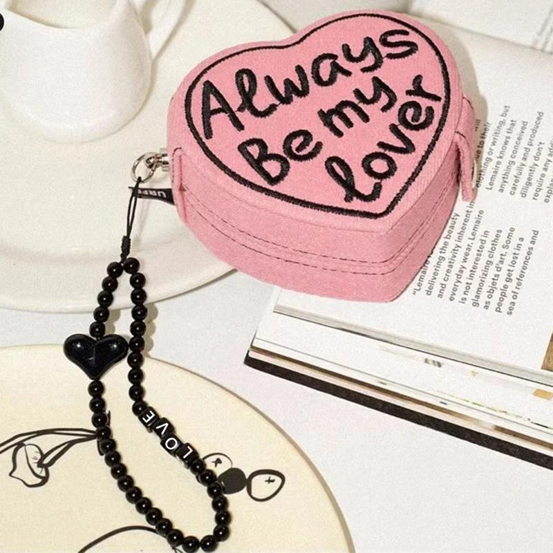 E15E 세련된 보석 케이스, 하트 케이크 모양 보석 용기, 레트로 보석 정리함