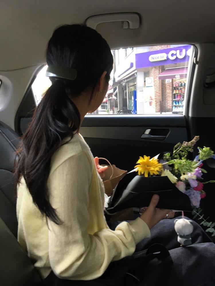 [shopaoe] square Hairpin 가을스퀘어헤어핀