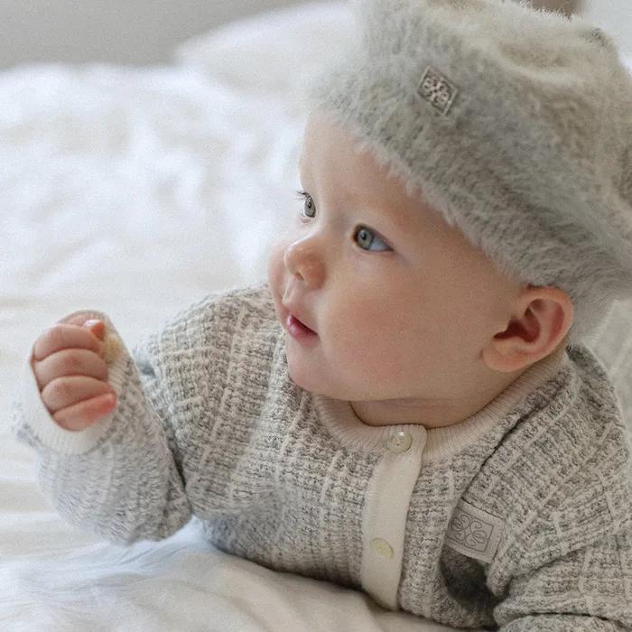 [BABY] 앙고라 베레모 그레이